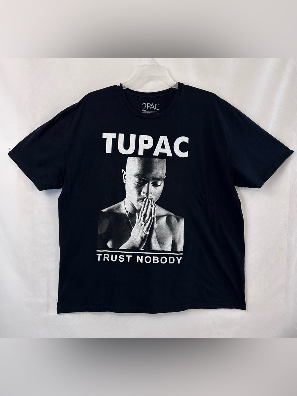 2PAC Trust Nobody Graphic T-Shirt / 3XL / Black